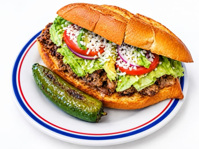 Carne Asada Torta.