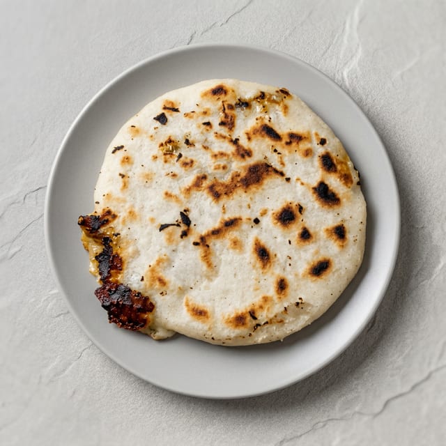 Calabaza con Queso Pupusa.