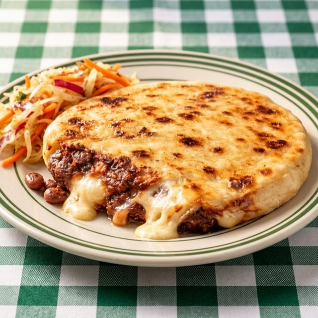 Bean & Cheese Pupusa.