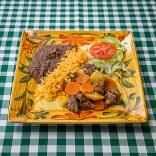 Carne Guisada Plate