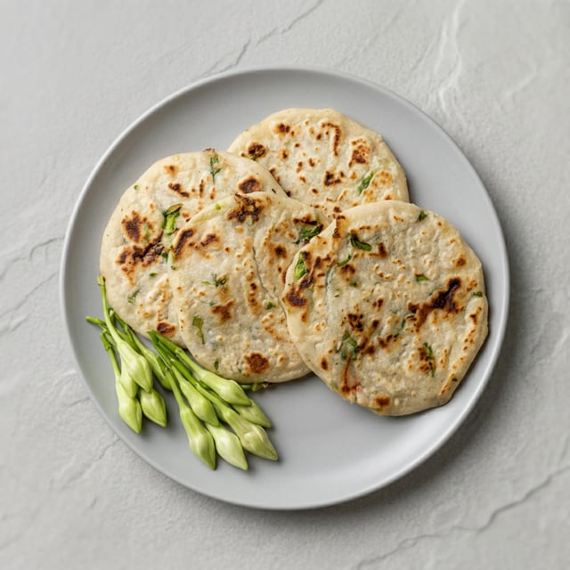 Queso con Loroco Pupusa.
